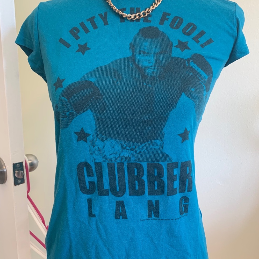 Mr. T tee shirt !